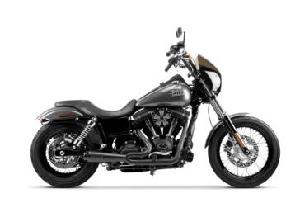 2 INTO 1 COMP-S BLACK EXHAUST FOR FXBR, DR, FLFB 18-UP 