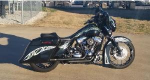 TOURING X-CAT BLACK 2 IN 2 TRUE X HEADERS SYSTEM FOR 09-16 MODELS 
