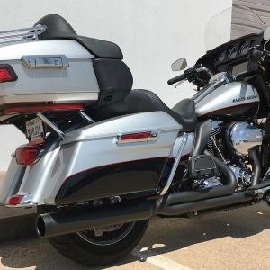 DIABLO GATO 2 INTO 1 BLACK EXHAUST SYSTEM FOR TOURING MODELS 09-16