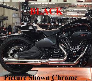 FAT CAT 2 INTO 1 BLACK FOR M8 SOFTAIL 18-UP WIDE TIRE 