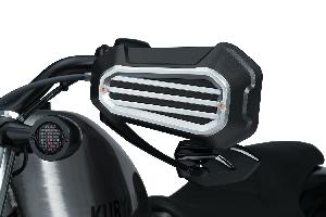 DILLINGER HANDGUARDS FOR SPORSTER 04-19 - SILVER