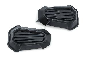 DILLINGER HANDGUARDS FOR SPORSTER 04-19 - SATIN BLACK