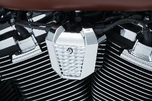 PRECISION COIL COVER FOR '18-'UP SOFTAIL - CHROME