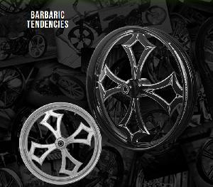 SMT BARBARIC TENDENCIES WHEEL PACKAGE WITH ROTORS & PULLEY