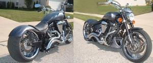 EXECUTIONERS BLACK EXHAUST WITH HEATSHIELDS, POWER CONES AND BAFFLES FOR MARCO IT