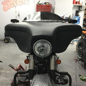 FAIRING QUATTRO WITH STEREO FOR HARLEY SLIM 