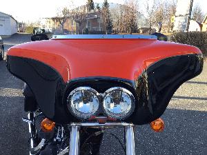 FAIRING QUATTRO WITH STEREO FOR HARLEY FATBOB