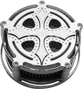 BILLET AIR CLEANER DARK SIDE FOR TWIN CAM MODELS (BLACK OR CHROME)