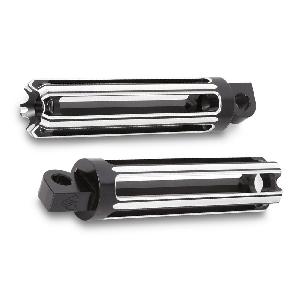 10-GAUGE FOOTPEGS - BLACK