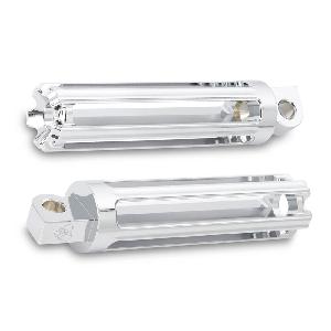 10-GAUGE FOOTPEGS - CHROME