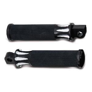 DEEP CUT FUSION FOOTPEGS - BLACK