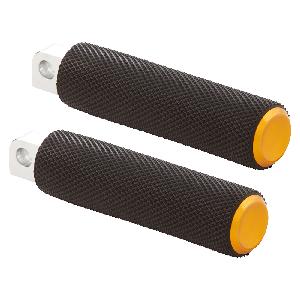 KNURLED FUSION FOOTPEGS - GOLD