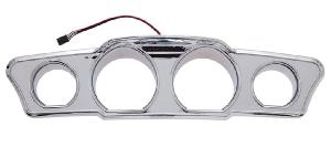 CIRO MULTI-COLOR LED DASH ACCENT ((CHROME OR BLACK))