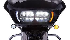 FANG LED HEADLIGHT BEZEL ((CHROME 42250 OR BLACK 42251)) 