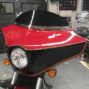 ONE PIECE FIBERGLASS FAIRING FOR INDIAN SCOUT