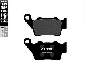 REAR BRAKE PADS SEMI-METALLIC COMPOUND (See fitment below)