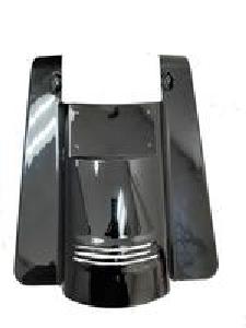 BAGGER BROTHERS TALL ANGLED ABS FENDER EXTENSION WITH LICENSE PLATE AND FILLER PANELS FOR 2009-2019 HARLEY-DAVIDSON® TOURING MODELS - NO-OUTS