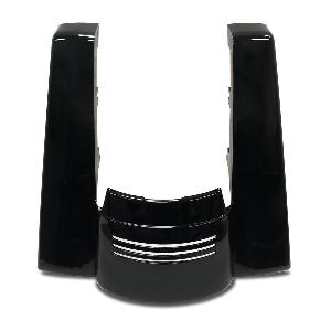 BAGGER BROTHERS ANGLED ABS FENDER EXTENSION AND FILLER PANELS FOR 2009-2019 HARLEY-DAVIDSON® TOURING MODELS WITH SHORTY EXHAUST