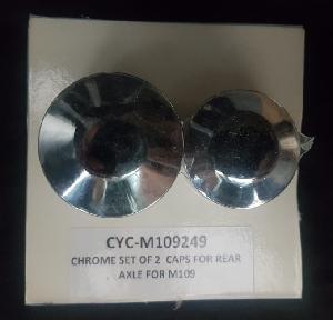 CHROME SET OF 2 CAPS FOR REAR AXLE FOR M109R