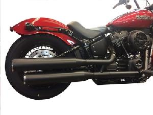 3.5 SLIP-ON LONG BLACK FOR SOFTAIL 18-UP