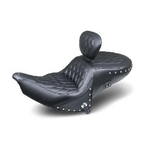 STANDARD TOURING BLACK SEAT FOR INDIAN ROADMASTER '15-'19 