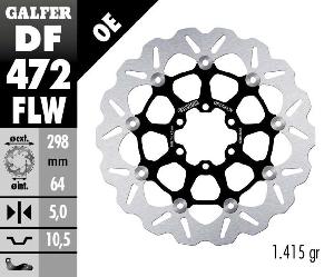 FRONT BRAKE ROTOR FOR INDIAN - VICTORY