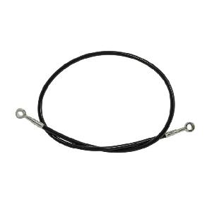 BLACK FINISH SINGLE BRAKE LINE KIT FOR HONDA FURY 09-UP