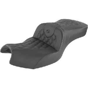 ROADSOFA™ SEAT -LATTICE STITCHED - BLACK FOR CHALLENGER