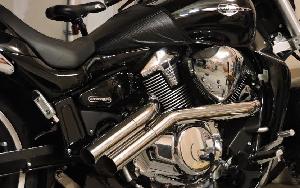 DUMP POLISHED EXHAUST SYSTEM FOR SUZUKI C90 / M90 UP TO 2025