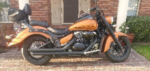 SUZUKI M90 BOULEVARD CUSTOM SPORTS EXHAUST SYSTEM CERAMIC BLACK 2009+
