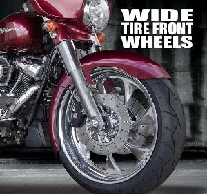 180 FAT FRONT WHEEL & TIRE FOR HD MODELS (18