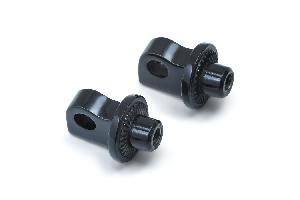 SPLINED MALE ADAPTER GLOSS BLACK