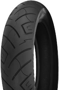 SHINKO FRONT SR777 & SR777 H.D BLACK WALL TIRES