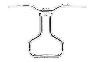DOUBLE WALLED ROAD GLIDE KAGE FIGHTER T-BAR - CHROME