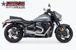 FREEDOM EXHAUST AMERICAN OUTLAW 2 INTO 1 CHROME 13-UP