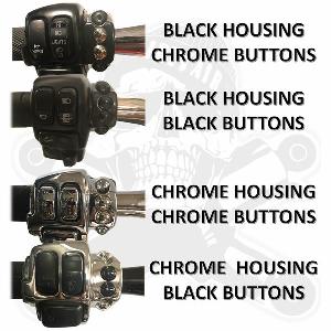 DIRTY AIR HANDLEBAR GRIP SWITCH WITH PUSH BUTTONS