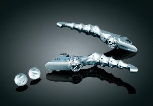 ZOMBIE™ LEVERS FOR '08-'13 TOURING & TRIKE, CHROME