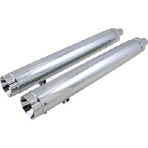 STOUT SLIP-ON MUFFLERS -CHROME
