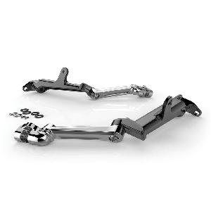 DRIVER FLOORBOARD HIGHWAY PEG MOUNTS W/ STANDARD OR EXTENDED ARM 09-23