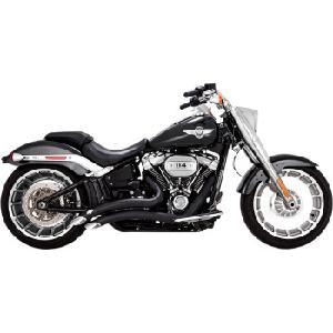 BIG RADIUS 2:2 EXHAUST SYSTEM FOR SOFTAIL FATBOY & BREAKOUT