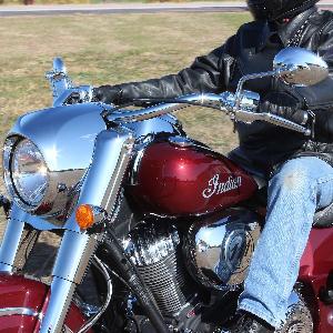 PRAIRIE HANDLEBAR FOR INDIAN 18-21 ((CHROME OR BLACK))