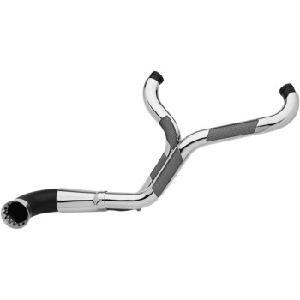 NASTY BASTARD 2:1 BLACK EXHAUST SYSTEM FOR 17-UP TOURING MODELS