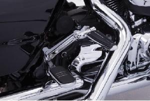 ADJUSTABLE PASSENGER COMFORT PEG MOUNTS -CHROME