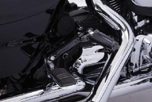 ADJUSTABLE PASSENGER COMFORT PEG MOUNTS -BLACK