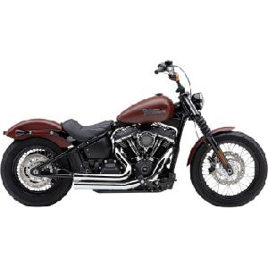 SPEEDSTER 909 CHROME EXHAUST SYSTEM FOR LOW RIDER / DELUXE / SLIM / STREET BOB