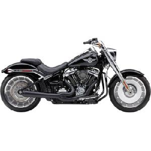 EL DIABLO 2 IN 1 BLACK EXHAUST SYSTEM FOR BRAKEOUT & FATBOY