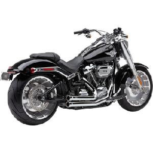 SPEEDSTER 909 EXHAUST SYSTEM CHROME FOR BRAKEOUT & FATBOY