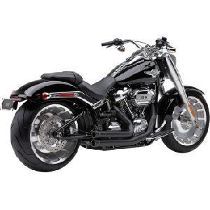 SPEEDSTER 909 EXHAUST SYSTEM BLACK FOR BRAKEOUT & FATBOY 