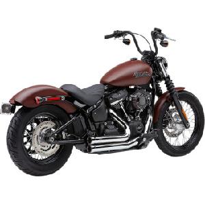 SPEEDSTER 909 EXHAUST SYSTEM CHROME FOR SPORT GLIDE / HERRITAGE CLASSIC & 114 FLHCS