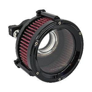 TRASK ASSAULT CHARGE HIGH FLOW AIR CLEANER KIT -GLOSS BLACK